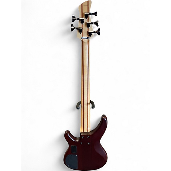 Used Yamaha TRBX505 Wine Red Electric Bass Guitar