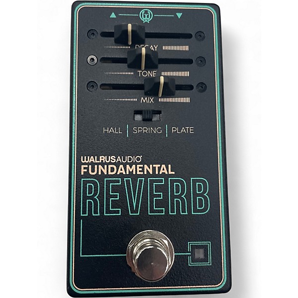 Used Walrus Audio fundamental reverb Effect Pedal
