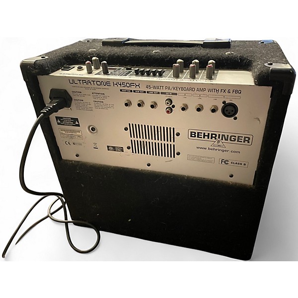 Used Behringer Ultratone K450Fx Keyboard Amp