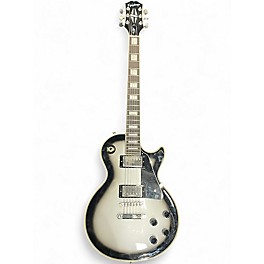Used Epiphone Les Paul Custom SILVER BURST Solid Body Electric Guitar