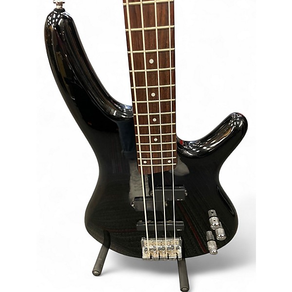Used Ibanez SR300DX Black Electric Bass Guitar
