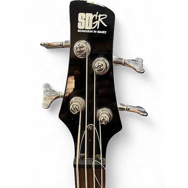 Used Ibanez SR300DX Black Electric Bass Guitar