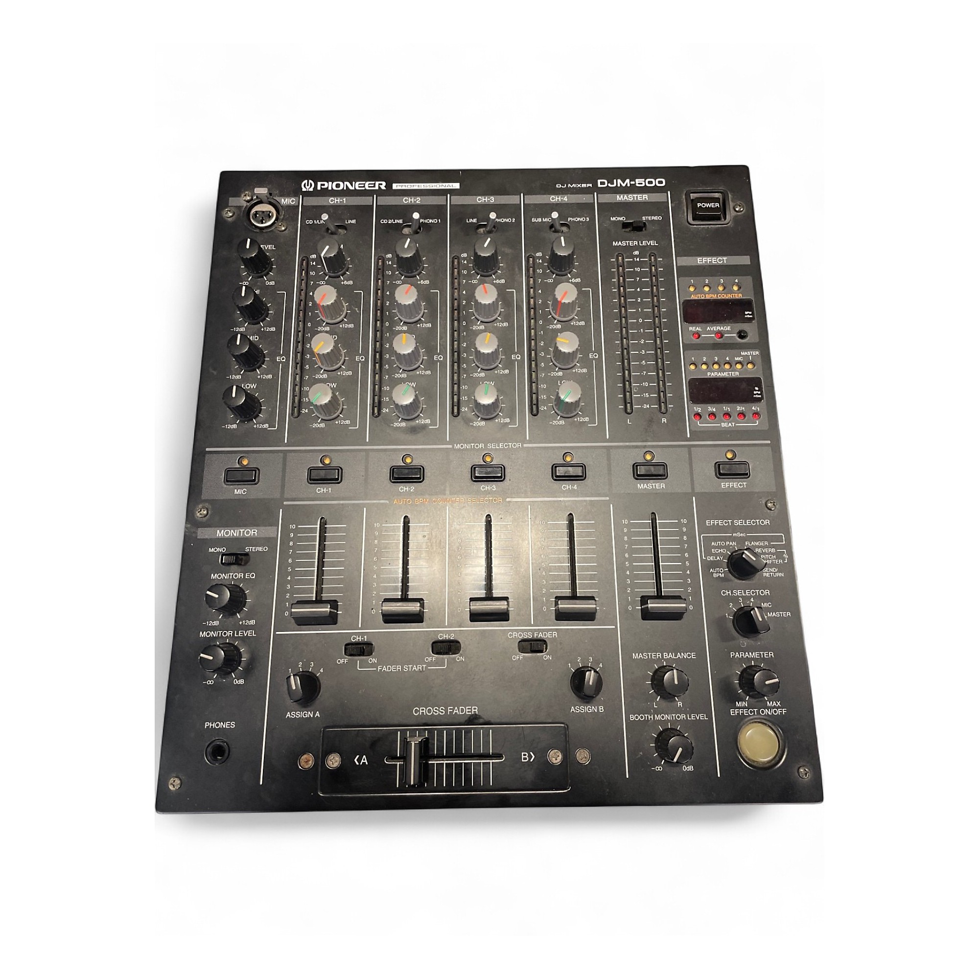 Used Pioneer DJ DJM500 DJ Mixer | Guitar Center