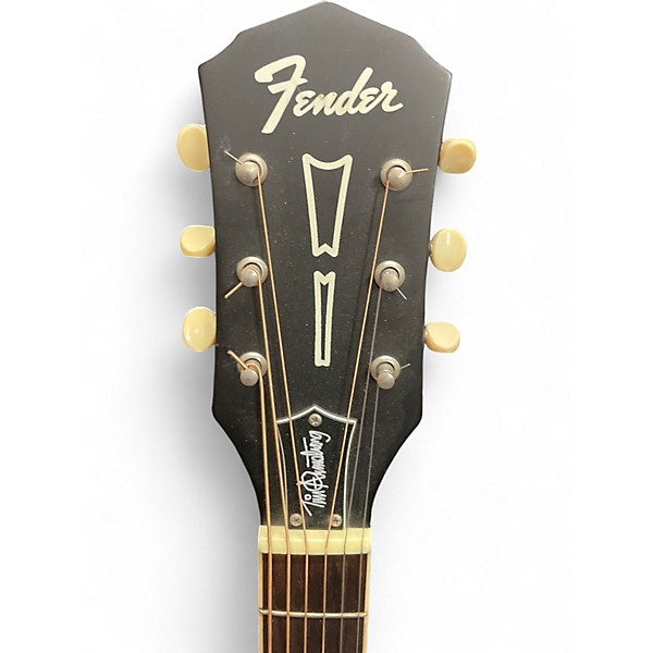 Used Fender Tim Armstrong Hellcat Natural Acoustic Electric Guitar
