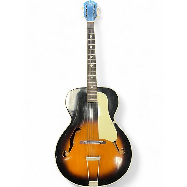 Vintage 1950s Kay 6838 Sunburst Acoustic Guitar Sunburst | Guitar