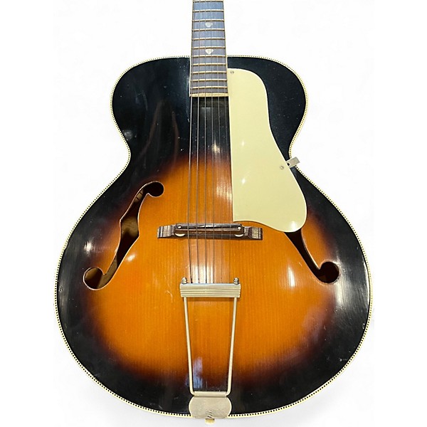 Vintage 1950s Kay 6838 Sunburst Acoustic Guitar