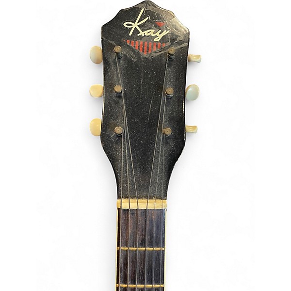 Vintage 1950s Kay 6838 Sunburst Acoustic Guitar