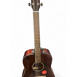 Used Fender CD60 Mahogany Natural Acoustic Guitar