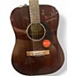 Used Fender CD60 Mahogany Natural Acoustic Guitar
