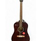 Used Fender CD60 Mahogany Natural Acoustic Guitar