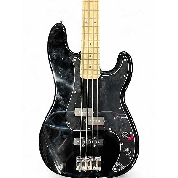 Used Squier Affinity Precision Bass Black Electric Bass Guitar