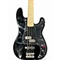 Used Squier Affinity Precision Bass Black Electric Bass Guitar