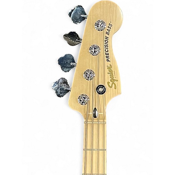 Used Squier Affinity Precision Bass Black Electric Bass Guitar