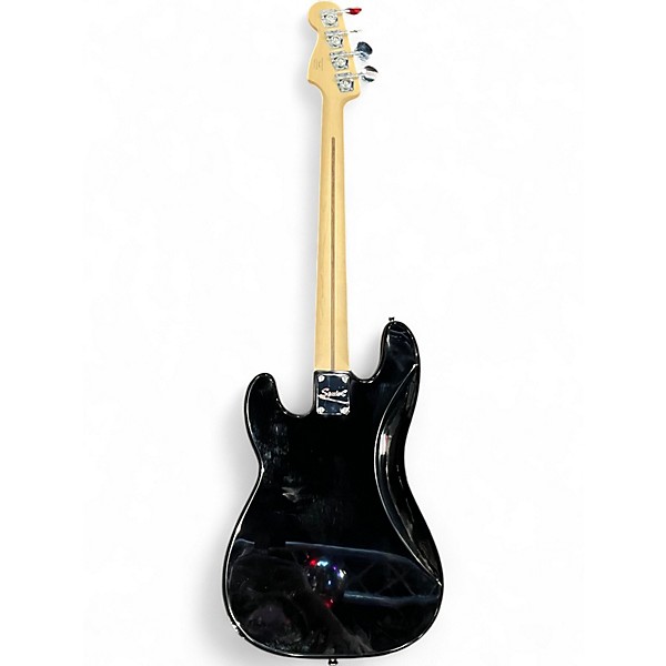 Used Squier Affinity Precision Bass Black Electric Bass Guitar