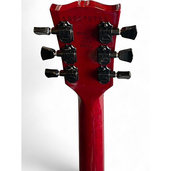 Used 2016 Gibson Les Paul Studio Wine Red Solid Body Electric Guitar