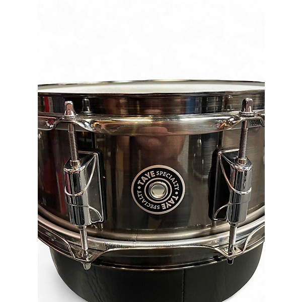 Used Taye Drums 14in specialty brushed nickel over brass Drum