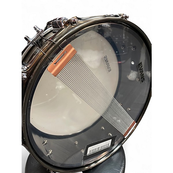 Used Taye Drums 14in specialty brushed nickel over brass Drum