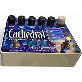 Used Electro-Harmonix Cathedral Stereo Reverb Effect Pedal