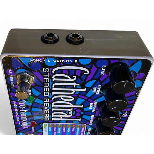 Used Electro-Harmonix Cathedral Stereo Reverb Effect Pedal