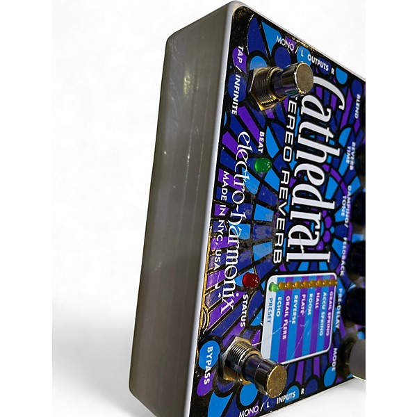 Used Electro-Harmonix Cathedral Stereo Reverb Effect Pedal