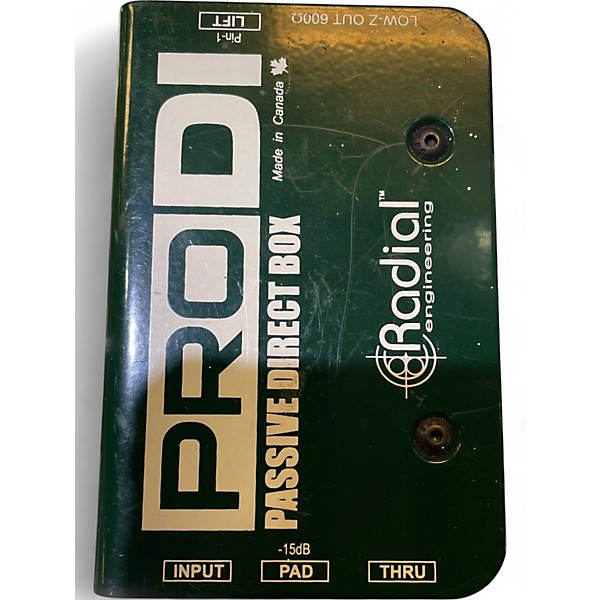 Used Radial Engineering PRO DI PASSIVE Direct Box