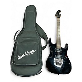 Used Washburn X SERIES X40 PRO Black Solid Body Electric Guitar