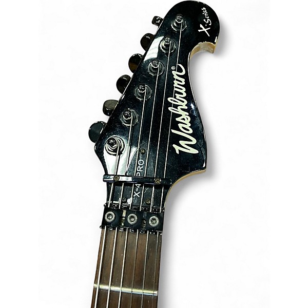 Used Washburn X SERIES X40 PRO Black Solid Body Electric Guitar