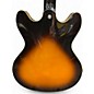 Used Washburn HB-30 2 Tone Sunburst Hollow Body Electric Guitar