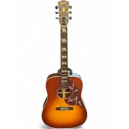 Used Gibson Hummingbird Studio Heritage Cherry Sunburst Acoustic Guitar
