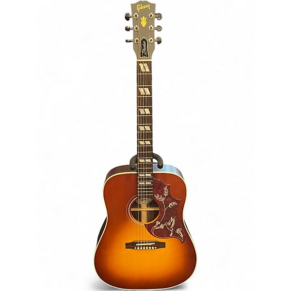 Used Gibson Hummingbird Studio Heritage Cherry Sunburst Acoustic Guitar