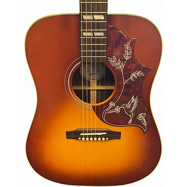Used Gibson Hummingbird Studio Heritage Cherry Sunburst Acoustic Guitar