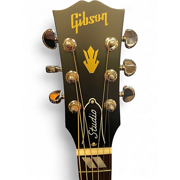 Used Gibson Hummingbird Studio Heritage Cherry Sunburst Acoustic Guitar