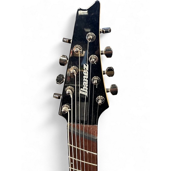 Used Ibanez RGMS8 Ebony Solid Body Electric Guitar
