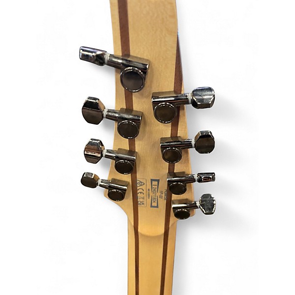 Used Ibanez RGMS8 Ebony Solid Body Electric Guitar