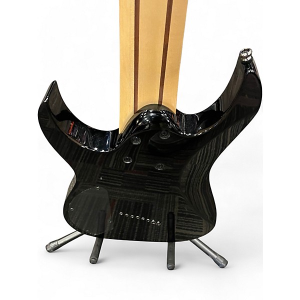 Used Ibanez RGMS8 Ebony Solid Body Electric Guitar