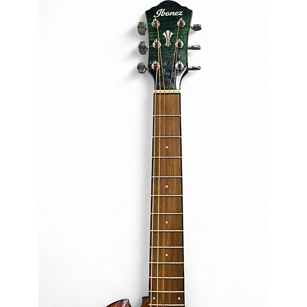 Used Ibanez AEG70 EMERALD BURST Acoustic Electric Guitar