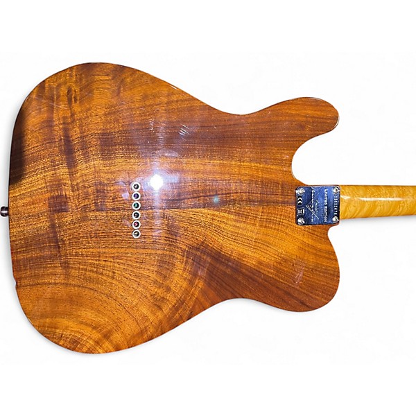 Used 2017 Fender Custom Shop Artisan Caballo Ligero Koa Solid Body Electric Guitar