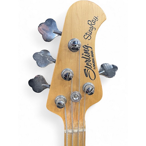 Used Sterling by Music Man STING RAY Butterscotch Blonde Electric Bass Guitar