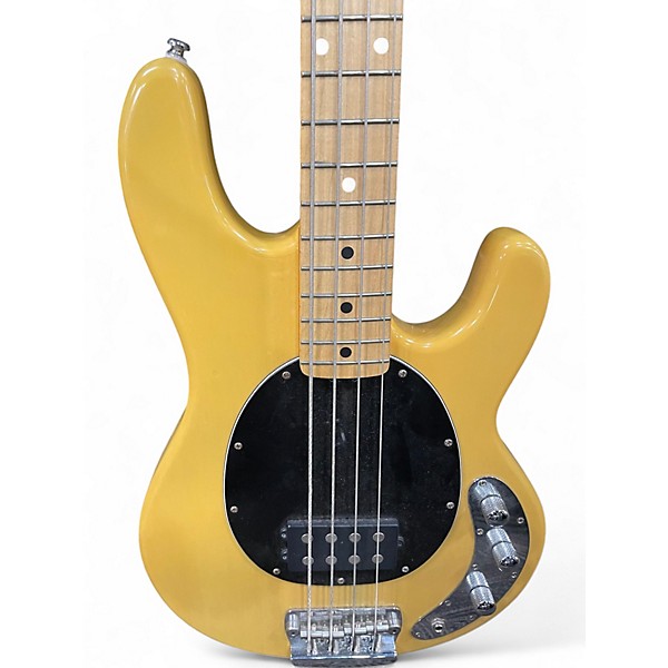 Used Sterling by Music Man STING RAY Butterscotch Blonde Electric Bass Guitar