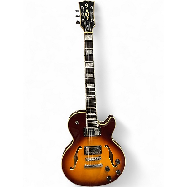 Used Giannini GSA-250 SUN BURTS Solid Body Electric Guitar