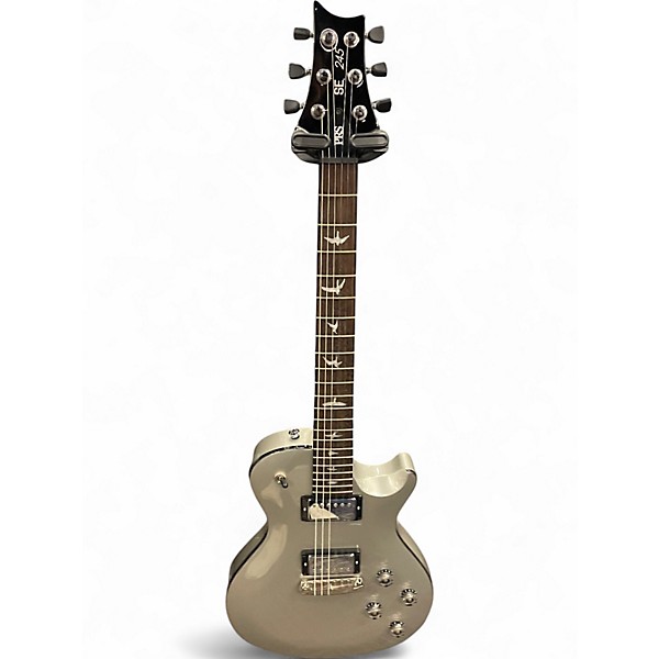 Used PRS 245 SE Silver Solid Body Electric Guitar