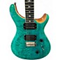 Used PRS SE Custom 24 Turquoise Solid Body Electric Guitar
