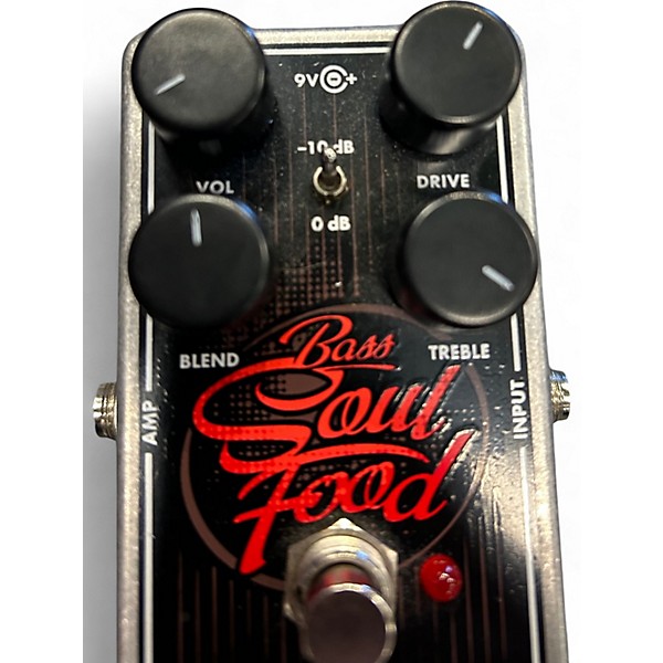 Used Electro-Harmonix Bass Soul Food Overdrive Bass Effect Pedal
