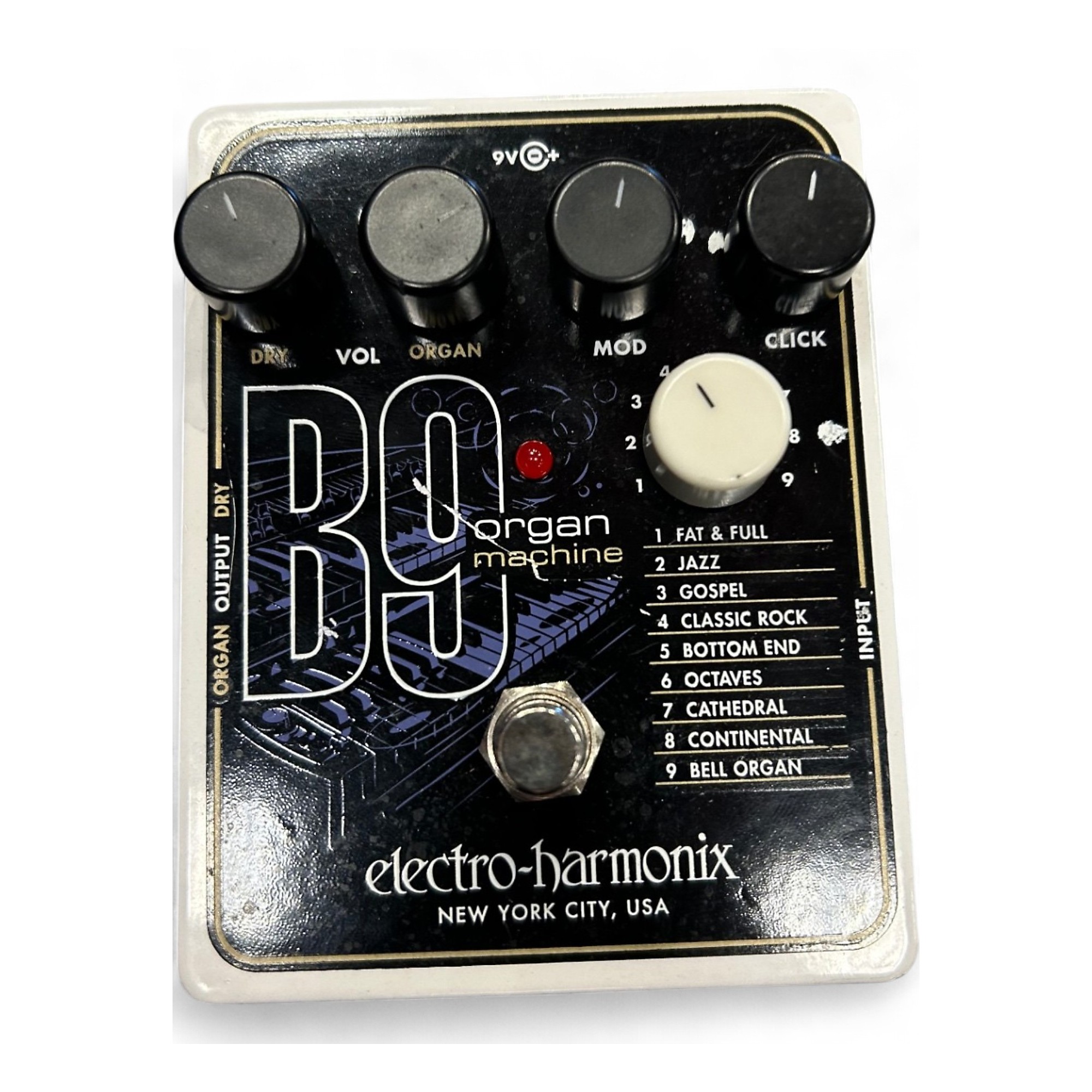 ギター [electro-harmonix] B9 Organ Machine Amazon.com: Electro-Harmonix B9 Organ Machine Pedal