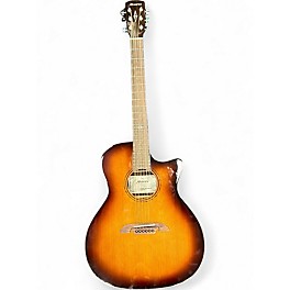 Used Alvarez 95ce 2 Color Sunburst Acoustic Guitar