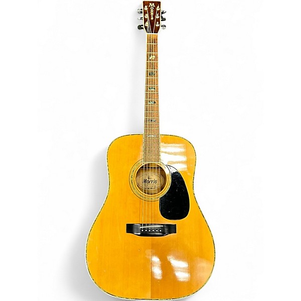 Used Morris W40 Natural Acoustic Guitar