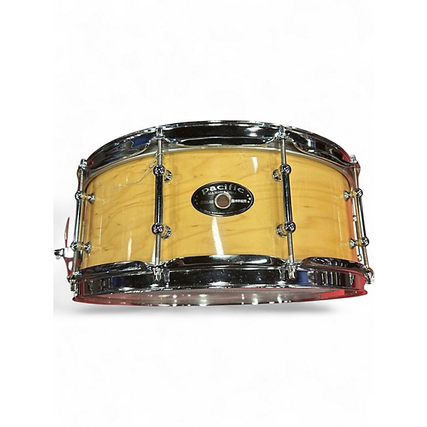 Used PDP by DW 14X5.5 Pacific Series Snare Natural Drum