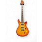 Used PRS SE Custom 24 Trans Orange Burst Solid Body Electric Guitar thumbnail