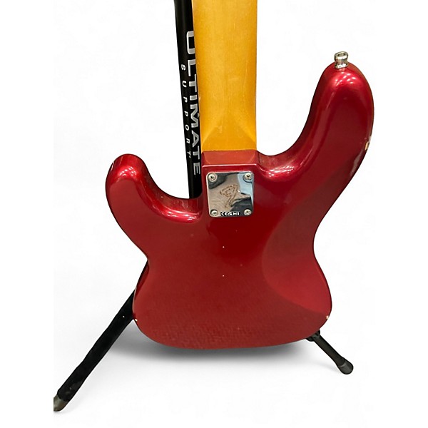 Used Fender Nate Mendel Signature Precision Bass WORN CANDY APPLE RED Electric Bass Guitar