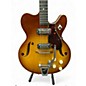 Vintage 1960s Harmony H74 2 Color Sunburst Solid Body Electric Guitar